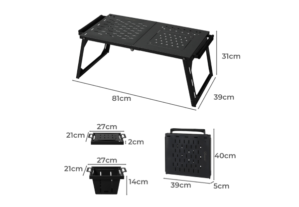 Levede Portable BBQ Folding Grill - Two Sizes Available