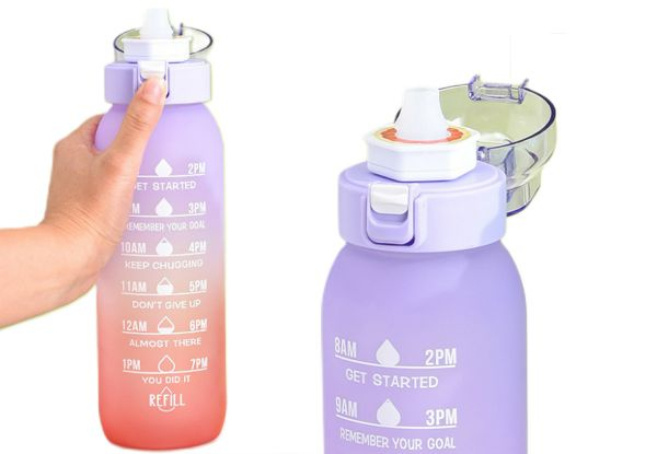 1000ML Sports Water Cup with Fragrance Rings - Six Options Available