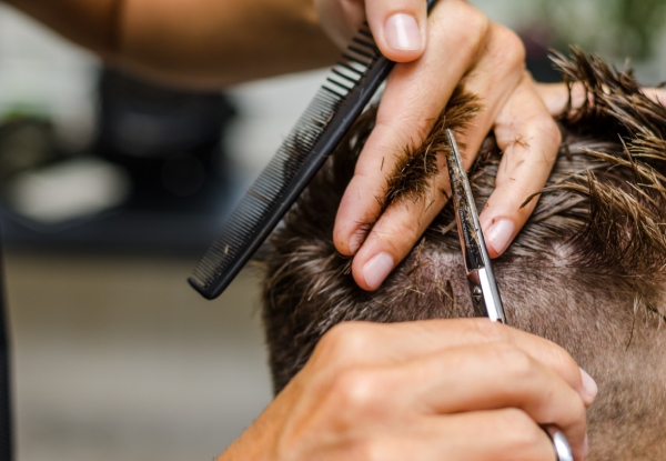 Men’s Haircut with Shampoo & Relaxing Head Massage – Options for Women’s Haircut with Angel Treatment at the Basin, or Half-Head Foils or Global Colour with a Cut