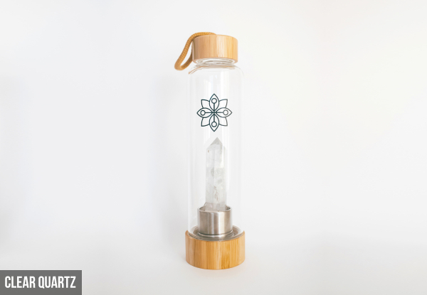 Crystal Infused Bottle - Four Options Available