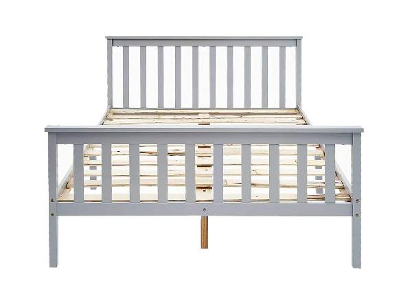 Hampshire Queen Grey Bed Frame