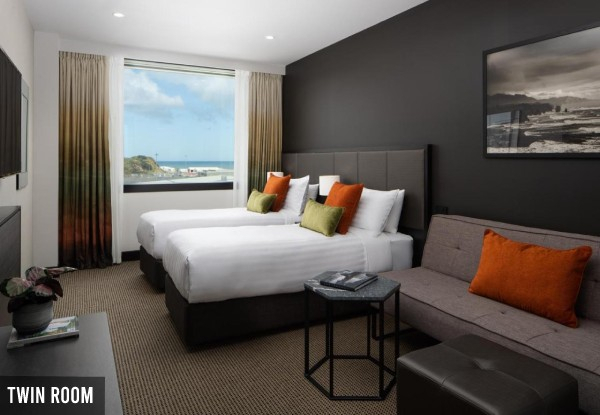 One-Night 4.5 Star Stay at Rydges Wellington Airport for Two People in a King or Twin-Room incl. Full Cooked Buffet Breakfast, 25% off all F&B, Self-Parking, Early Check-In & Late Check-Out, WiFi & More - Options for up to Three-Night Stays Available