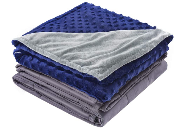 Ultra-Soft Plush Weighted Blanket Cover - Five Sizes Available