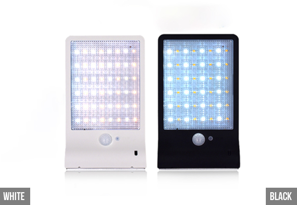 Solar-Powered Adjustable LED Light - Two Colours Available & Option for Two
