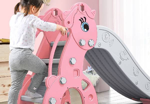 Three-in-One Kids Slide Climber Set Toy