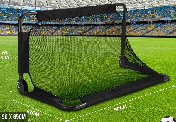 Kids Metal Frame Football Practice Net - Two Sizes Available