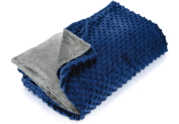Ultra-Soft Plush Weighted Blanket Cover - Five Sizes Available