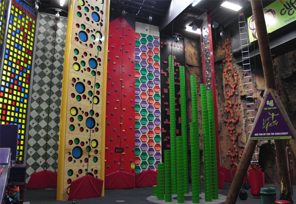 General Admission Pass for One to Clip N Climb, Auckland's RealRoc Wall - Option for a 10-Session Pass