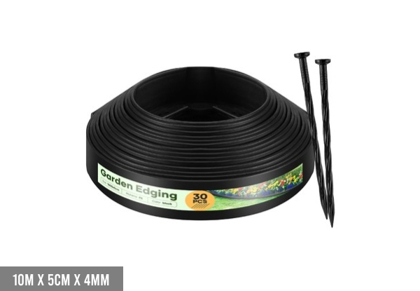 DIY No Dig Garden Landscape Edging Roll Kit - Two Sizes Available