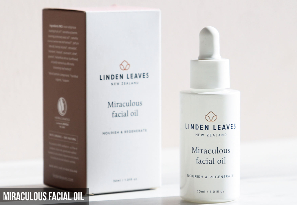 Linden Leaves Facial Skincare Range - Six Options Available