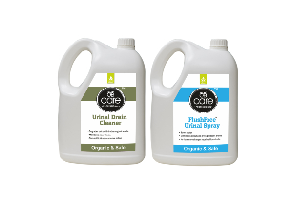 Urinal Cleaner and Flush with Free Urinal Spray - Two Options Available