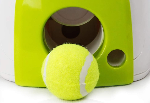 Tennis Ball Throwing and Rewarding Machine