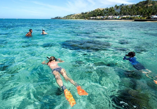 Per-Person Twin-Share Five-Night Package at Fiji Hideaway Resort incl. FJD $100 Resort Credit for Your Room, 30-Minute Spa Foot Ritual, Scuba Intro Lesson & All Meals Daily