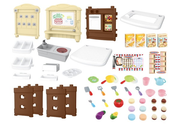 Pretend Kitchen Play Set - Two Colours Available