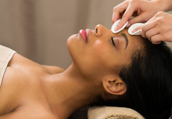 80-Minute Beautiful Skin Treatment Package incl. 30-Minute Massage, 30-Minute Facial incl. Professional Skin Consultation, Exfoliation, Hydrating Facial & LED Light Mask Therapy - Options for 65-Minute Hot Stone or Deep Tissue Massage
