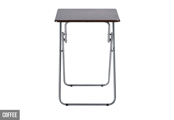 Folding Tray Table - Four Colours Available