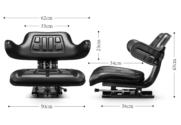 Tractor Universal PU Leather Seat