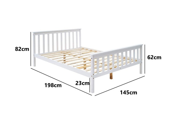 Hampshire Double Bed Frame - Two Colours Available