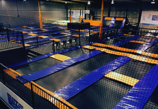 $17 for One-Hour Indoor Tramp Park Entry for Two People – VALID FROM 1 DECEMBER (value up to $34)