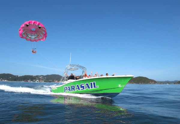 One Person Parasail Flight in Paihia - Option for a Tandem Parasail Flight for Two People