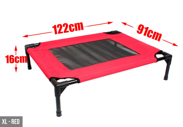 Dog Trampoline Bed - Two Colours & Two Sizes Available