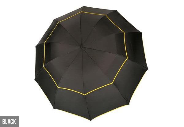 Large Windproof Umbrella - Three Colours Available