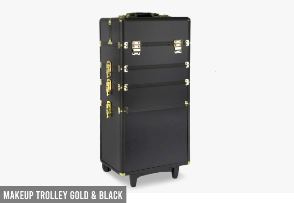 Makeup Case - Four Colours Available & Option for Makeup Trolley