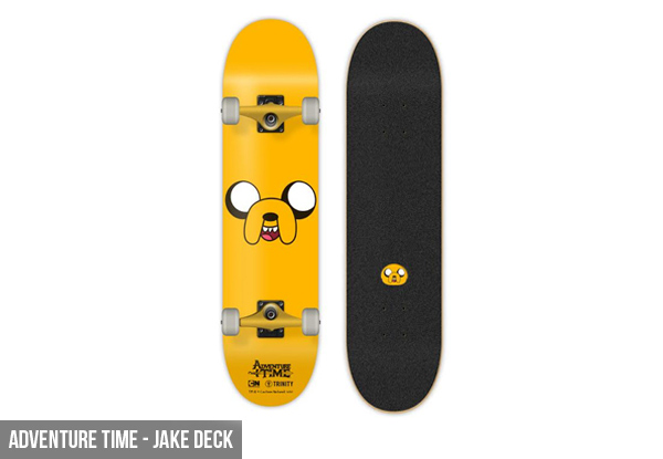 Adventure Time Skateboard Range or Tie-Dye Skateboard