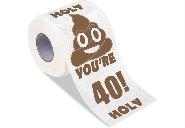 Two-Pack Funny Birthday Toilet Paper Roll - Four Options Available