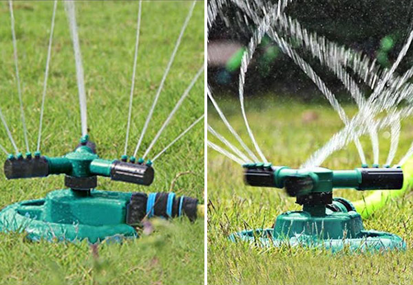 $13 for a 360 Degree Rotating Sprinkler Head