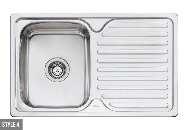 Oliveri Stainless Steel Sinks - Six Styles Available