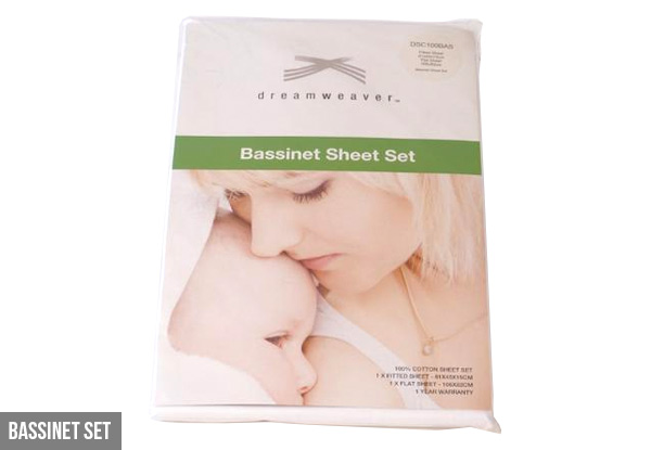 100% Cotton Baby Sheet Sets - Two Sizes Available