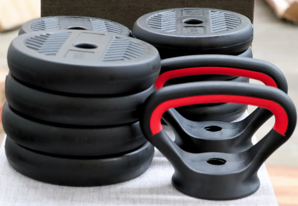 Six-in-One 20kg Adjustable Dumbbell Set