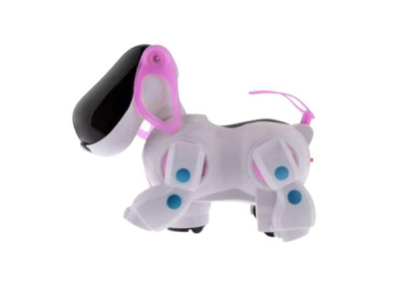 Electronic Robot Walking Patrol Dog - Two Colours Available