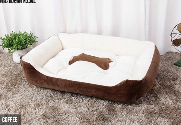 Machine Washable Pet Bed - Three Sizes & Two Colours Available