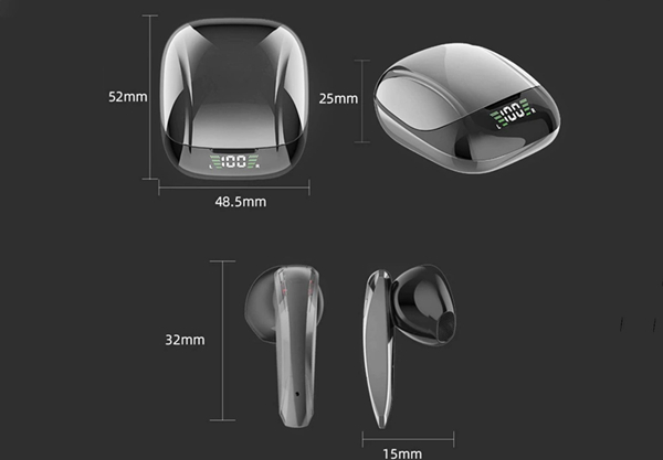Bluetooth Wireless Earphones - Three Colours Available