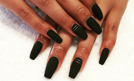 $25 for a Signature Gel Colour Polish Manicure or $35 for a Full Set of Acrylic Nail Enhancements (value up to $55)