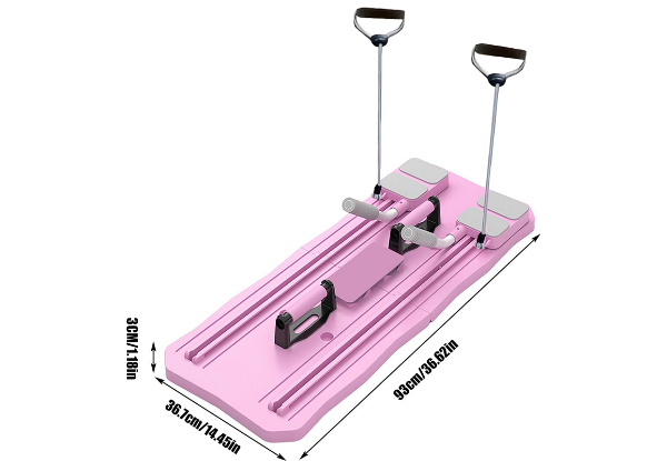 Foldable Pilates Reformer Board - Available in Two Colours