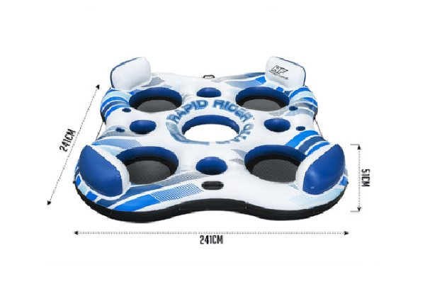 Bestway Four-Person Inflatable Watersport Floating Island