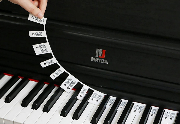 Piano Keyboard Sticker • GrabOne NZ