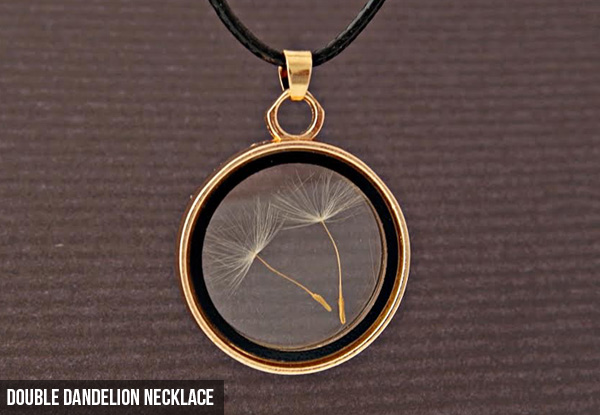 Dandelion Necklace - Two Options Available