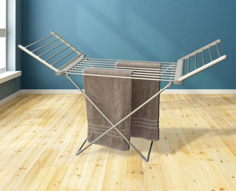 $59.99 for a Sheffield Heated Drying Rack with 12-Month Warranty (value $149.99)