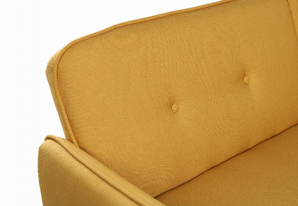 Anabella Yellow Sofa Bed