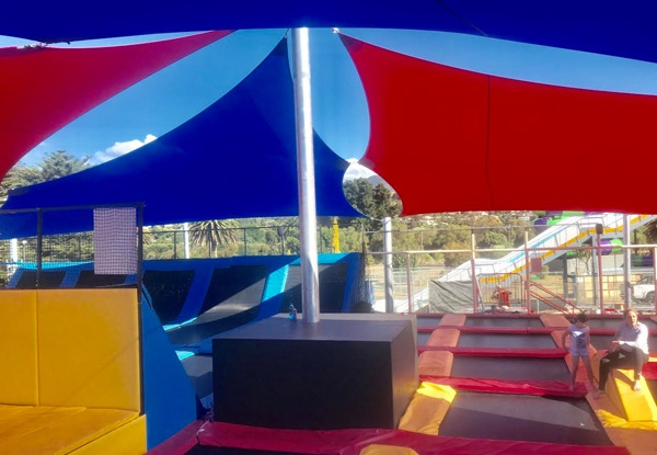 Two-Hour Trampoline Pass for Four People incl. Two Family-Sized Homemade Pizzas - Option for Six People incl. 3 Pizzas