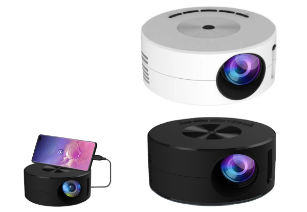 Mini Portable Phone Projector - Two Colours Available