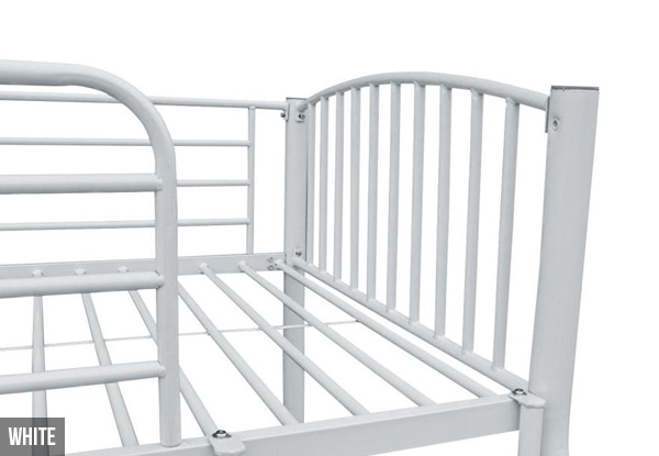 Metal Triple Bunk Bed - Two Colours Available