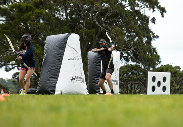 60-Minute Archery War Battle Session for Up to Ten People - Option for 120-Minutes & Twelve People