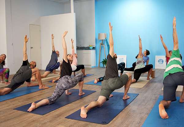$30 for Any Three Yoga Classes for One Person or $50 for Five Classes - Options for Two people (value up to $200)