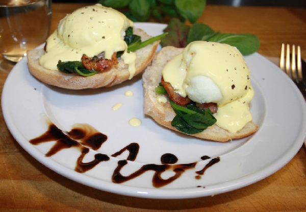 Two Eggs Benedict Breakfasts for Two People at Sweet Italy Cafe - Valid Tuesday to Sunday