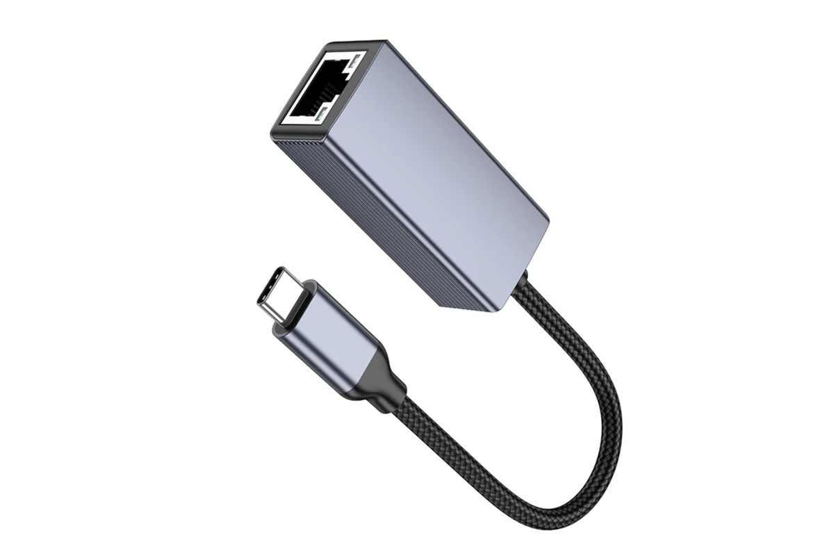 Hoco USB-C to RJ45 Gigabit Ethernet Adaptor